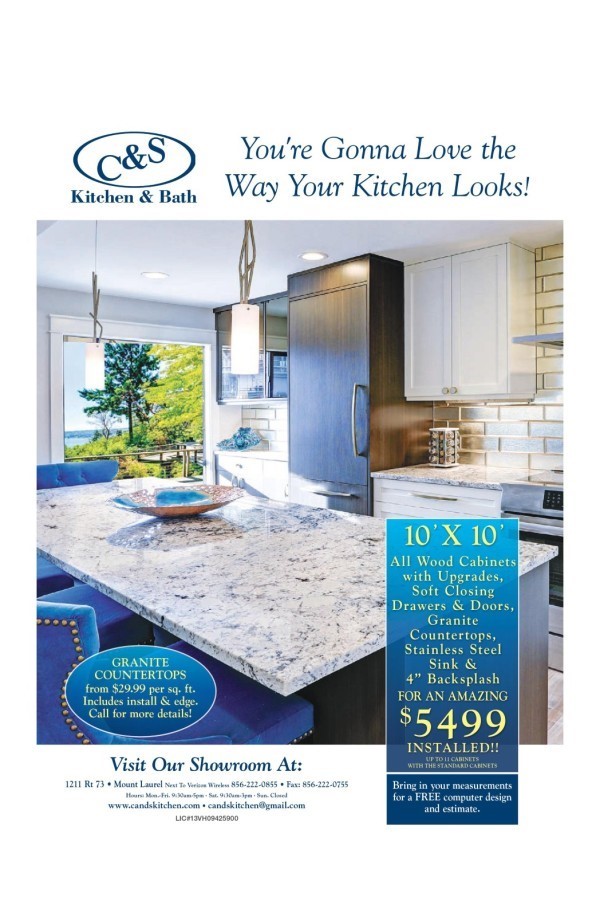 Cabinet & Countertop Installation Coupons Mt. Laurel NJ | C&S Kitchen and Bath - special(2)_(1)