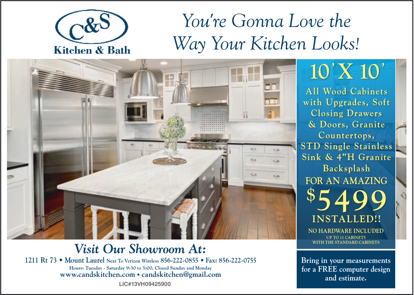 Specials - New C&S Kitchen and Bath, Inc.